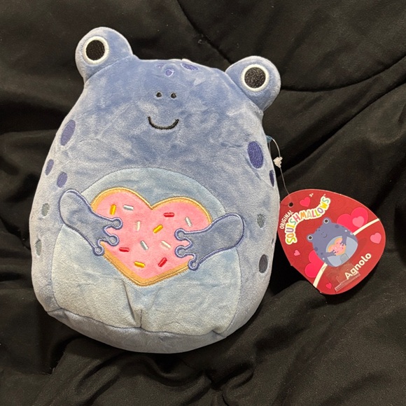 Squishmallows Blue Frog Agnolo - Picture 1 of 4